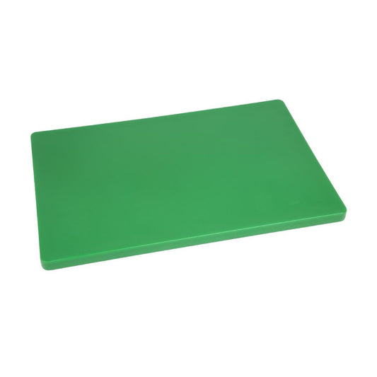 EDLP - Hygiplas Low Density Chopping Board Green - 300x450x20mm