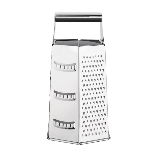 Vogue Box Grater St/St - 230mm 9" (6 Way)