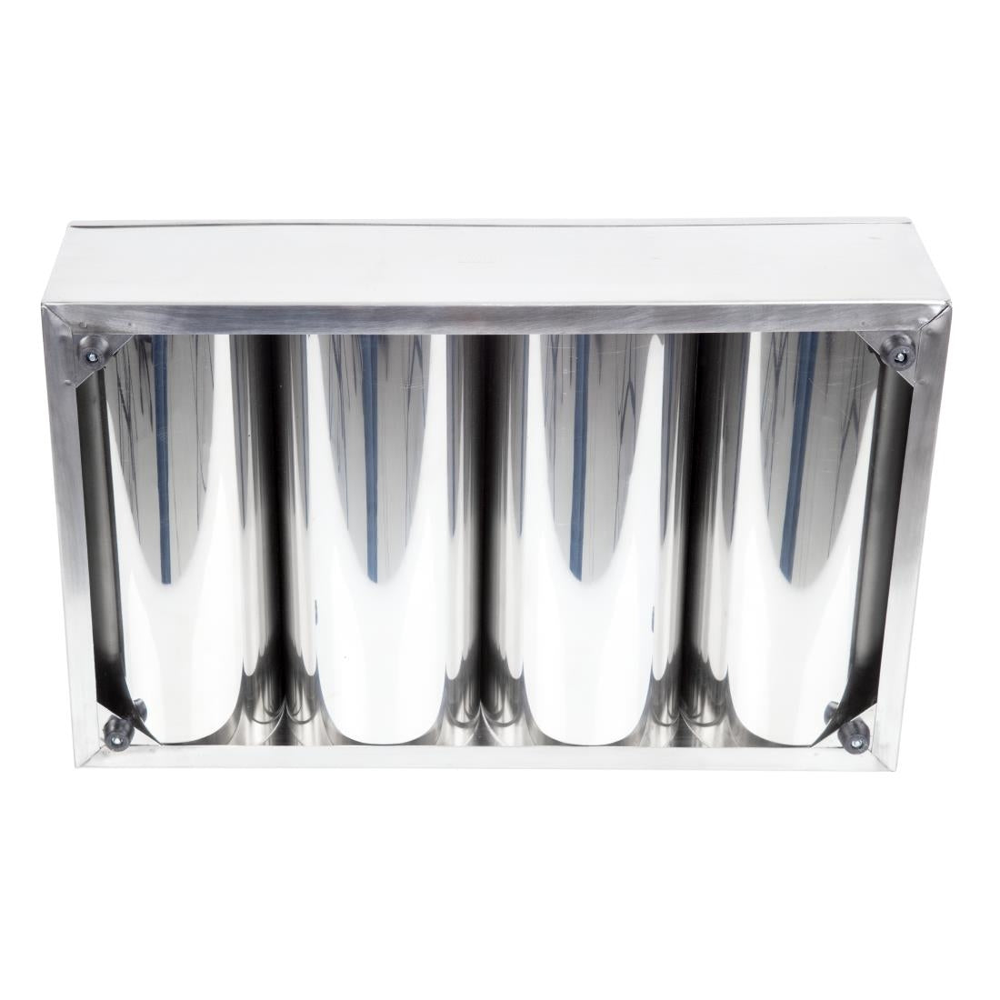 Cutlery Holder 4 Compartment St/St - 415x255x105mm