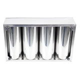 Cutlery Holder 4 Compartment St/St - 415x255x105mm