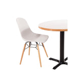 Bolero Alro Side Chair White (Pack 2)