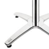 Bolero Aluminium 4 leg Table Base