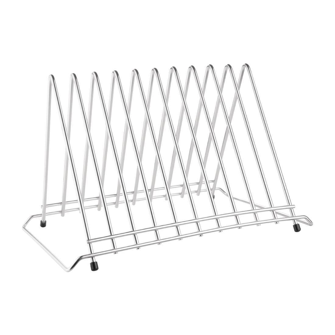 Hygiplas Heavy Duty Chopping Board Rack St/St 10 slots