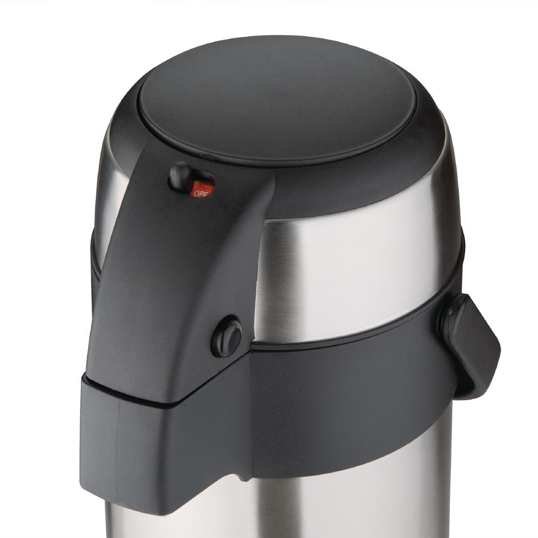 Rectangular Airpot Airpot St/St - 3Ltr 'HOT WATER' – Newhand Equipment