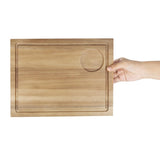 Steak Board Acacia Large - 310x240mm 70mm recess (12.2"x9.5"2.75" recess)