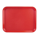 Olympia Kristallon Foodservice Tray Red - 265x345mm