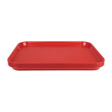 Olympia Kristallon Foodservice Tray Red - 265x345mm