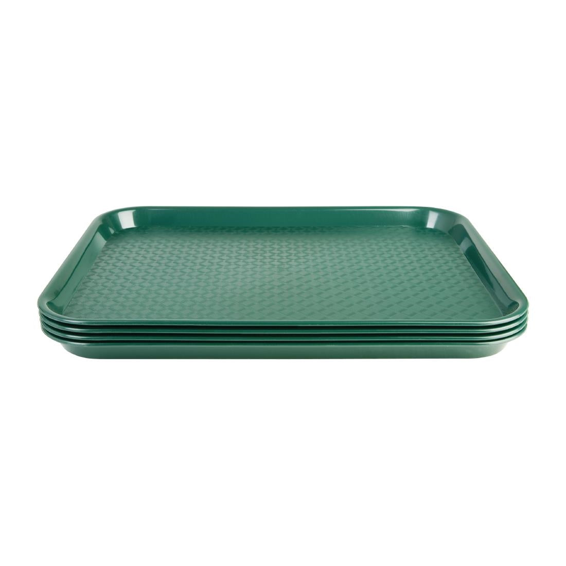 Olympia Kristallon Foodservice Tray Forest Green - 265x345mm