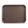 Olympia Kristallon Foodservice Tray Dark Brown - 265x345mm