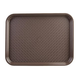 Olympia Kristallon Foodservice Tray Dark Brown - 265x345mm