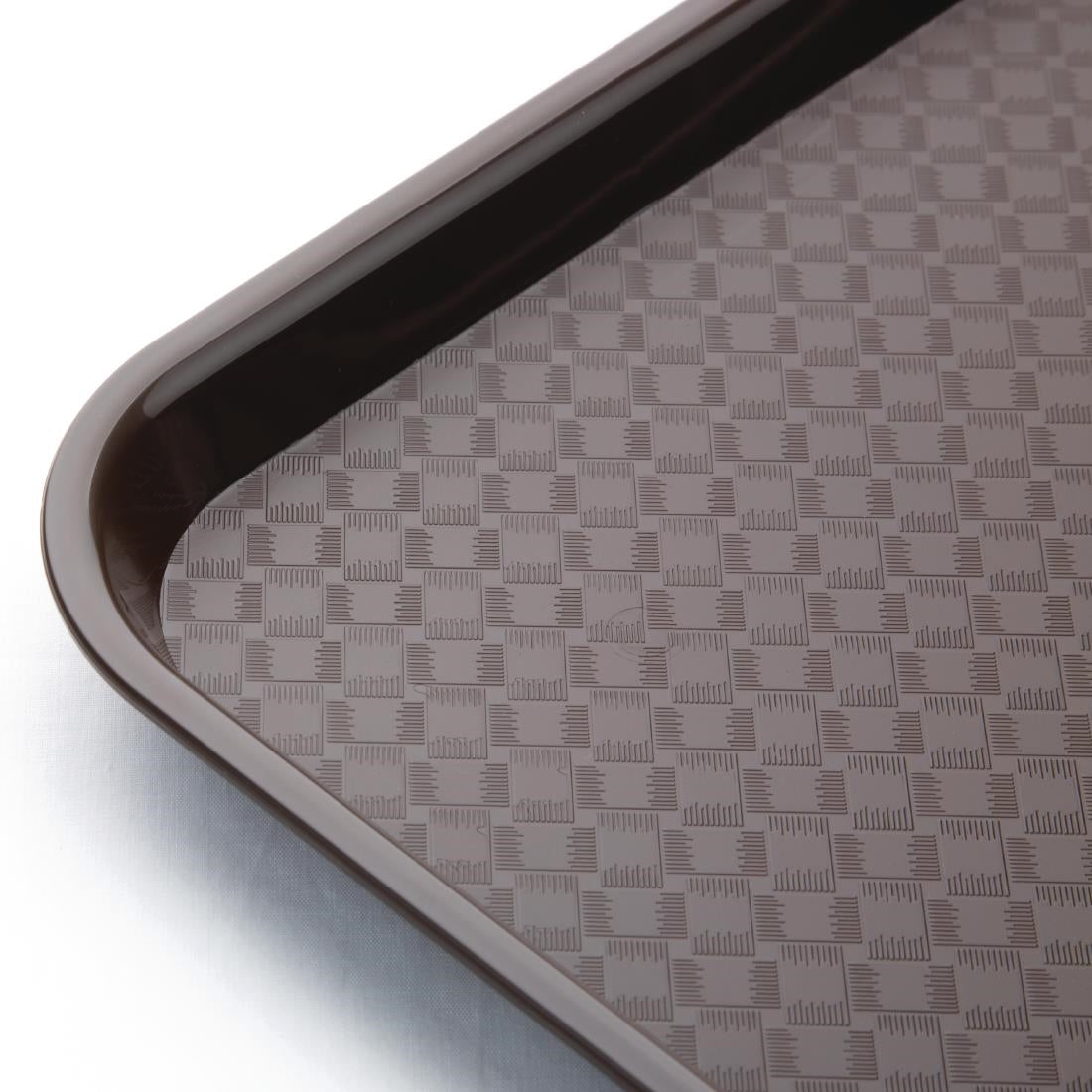 Olympia Kristallon Foodservice Tray Dark Brown - 265x345mm