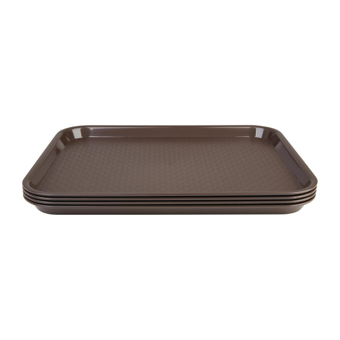 Olympia Kristallon Foodservice Tray Dark Brown - 265x345mm