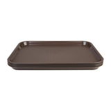 Olympia Kristallon Foodservice Tray Dark Brown - 265x345mm