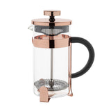 Olympia Copper Contemporary Cafetiere St/St - 3 cup 350ml