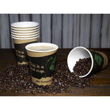 Fiesta Compostable Hot Cup Single Wall 'Kind' 8oz (Sleeve 50)