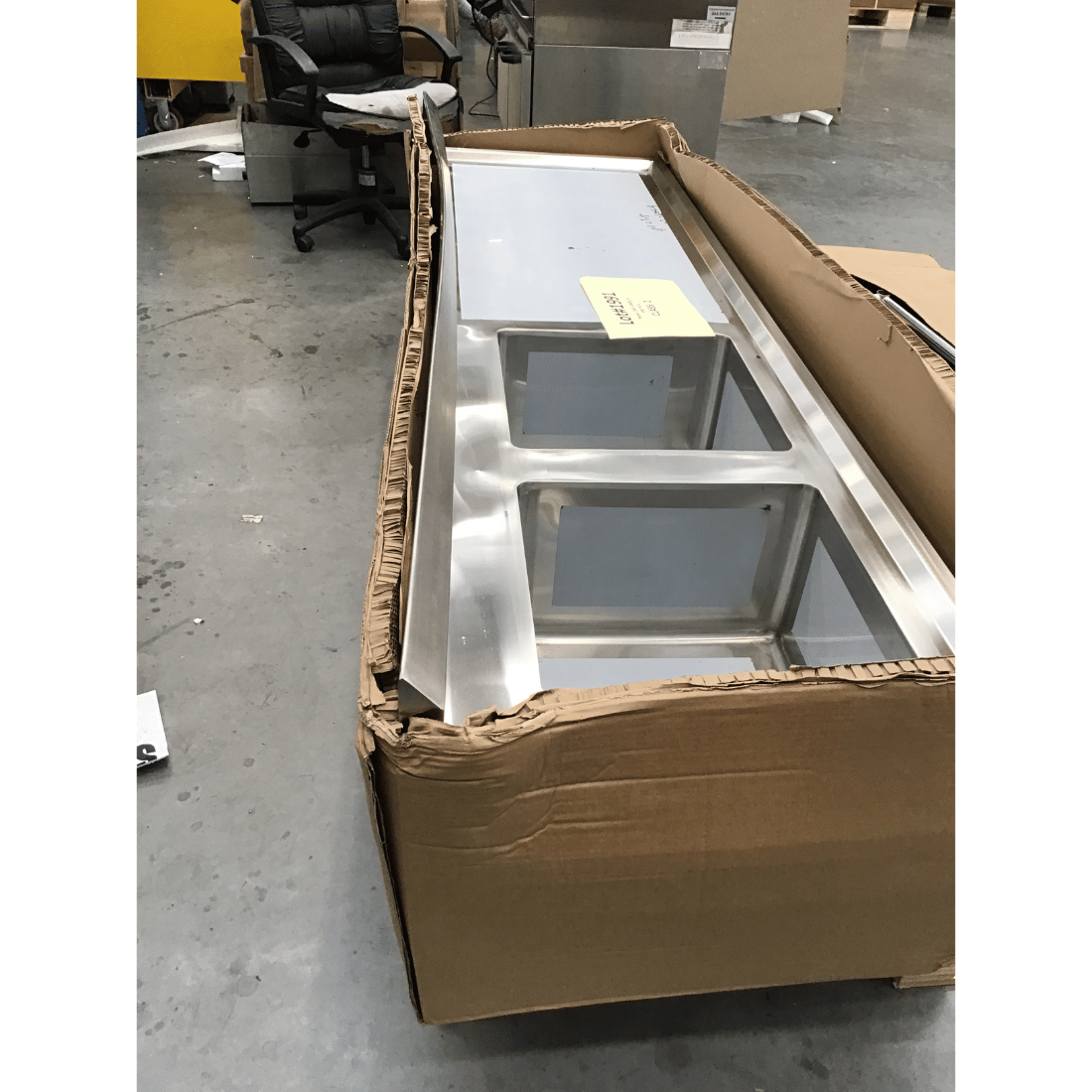 2NDs: Modular System Double Left Sink Bench with Pot Undershelf - DSB7-2400L/A-NSW1991