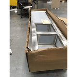 2NDs: Modular System Double Left Sink Bench with Pot Undershelf - DSB7-2400L/A-NSW1991