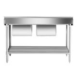 Right Inlet Double Sink Dishwasher Bench - DSBD7-1500R/A