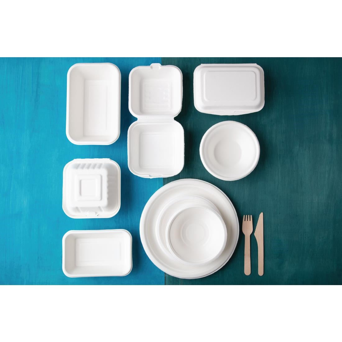 Fiesta Compostable Bagasse Round Plate 10" (Pack 50)