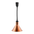 Apuro Retractable Conical Heat Shades - Copper Finish