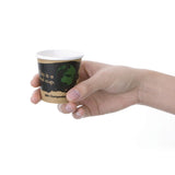 EDLP Fiesta Compostable Hot Cup Single Wall 'Kind' 4oz (Box 1000)