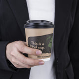 Fiesta Compostable Hot Cup Double Wall 'Kind' 8oz (Sleeve 25)