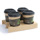 Fiesta Compostable Hot Cup Double Wall 'Kind' 12oz (Box 500)