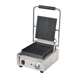 Apuro Bistro Contact Grill - Ribbed/Ribbed