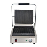 Apuro Bistro Large Contact Grill - Ribbed/Ribbed