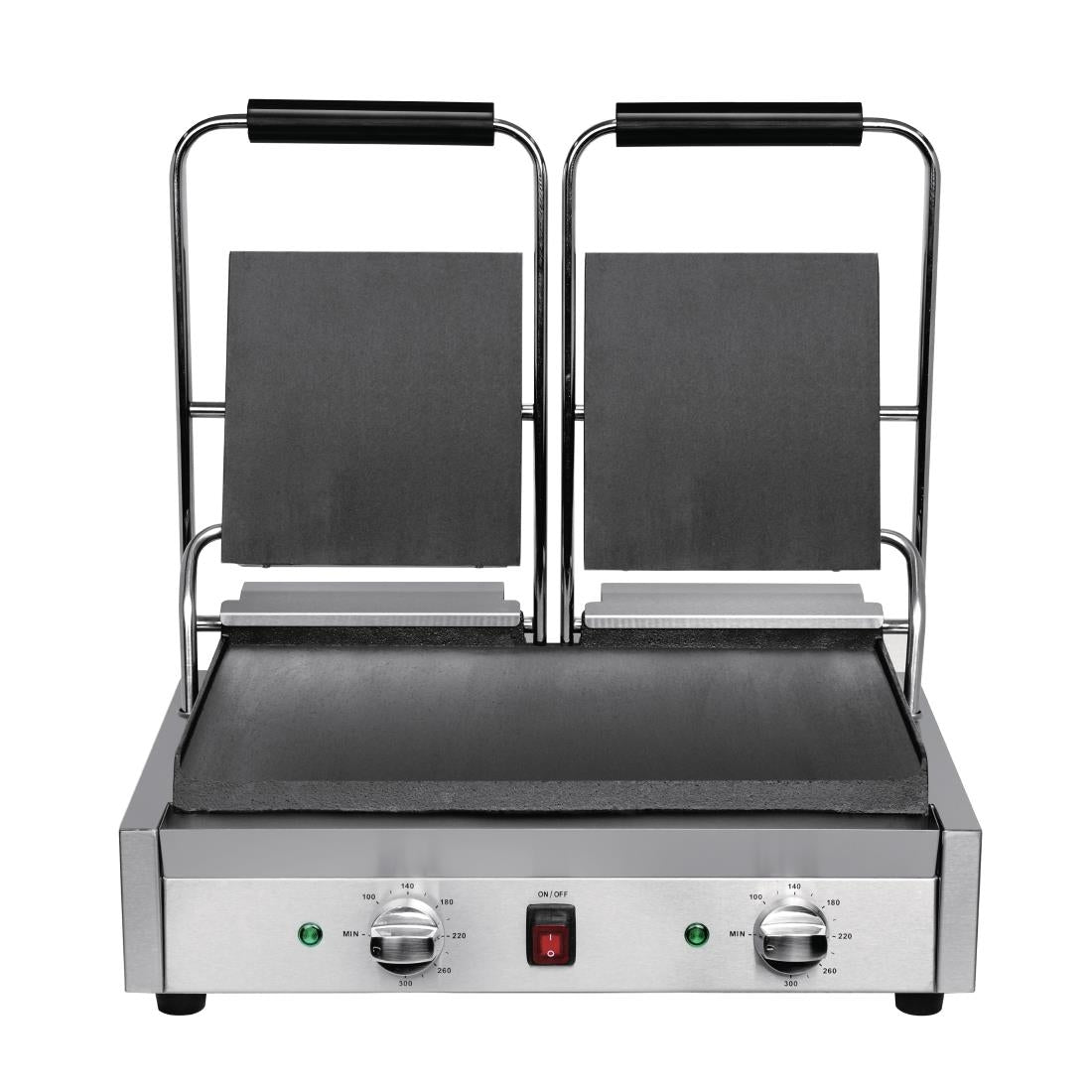 Apuro Bistro Double Contact Grill - Flat/Flat - 15amp