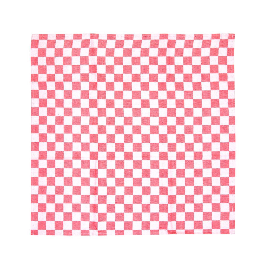 Vogue Chef Tea Towel Red - 660x660mm 26x26"