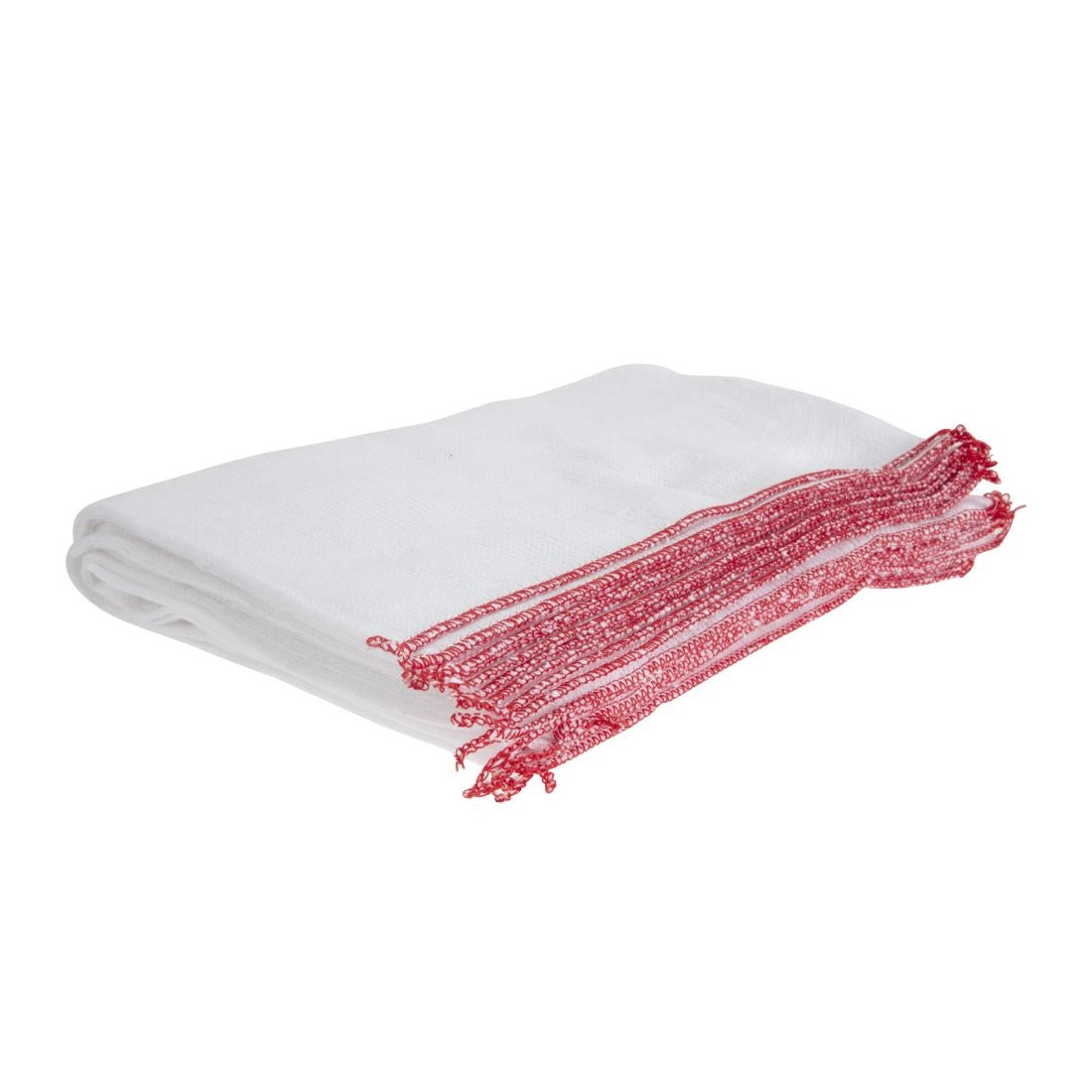 Jantex Red Dish Cloths - 400x250mm 16x10" (Pack 10)