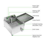 Benchtop Electric Doughnut Fryer - EF-TE