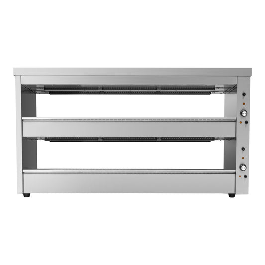 BENCHSTAR 1500mm 2 Shelves Hot Food Display Warmer - EHW-150