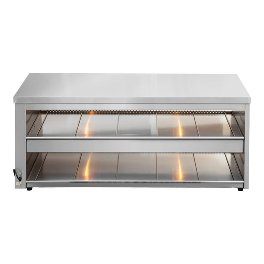 BENCHSTAR 1800mm 2 Shelves Hot Food Display Warmer - EHW-180