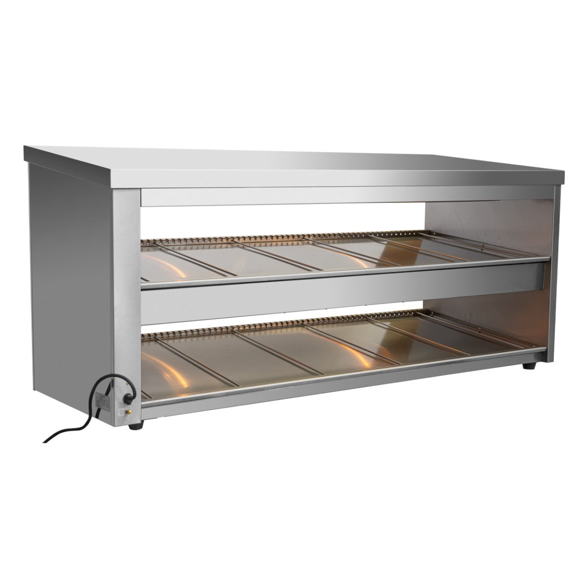 BENCHSTAR 1800mm 2 Shelves Hot Food Display Warmer — EHW-180