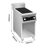 ElectMax 900 Series Induction 2 Burner Cooker with Splashback EIC9-400P