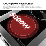 Electmax 700 Series Induction 2-Burner Cooker with Splashback EIC7-400P