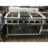 Ex-Showroom: Electmax 700 Series Induction 6-Burner Cooker with Splashback - EIC7-1200P-VIC1020