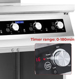 Electmax 700 Series Induction 6-Burner Cooker with Splashback - EIC7-1200P
