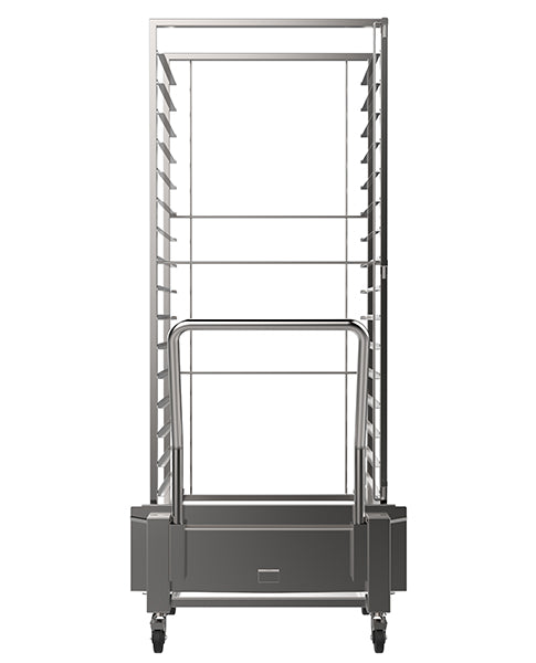 16 Tray stainless trolley for Large floor standing oven