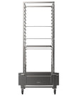 20 Tray stainless trolley for Large floor standing oven