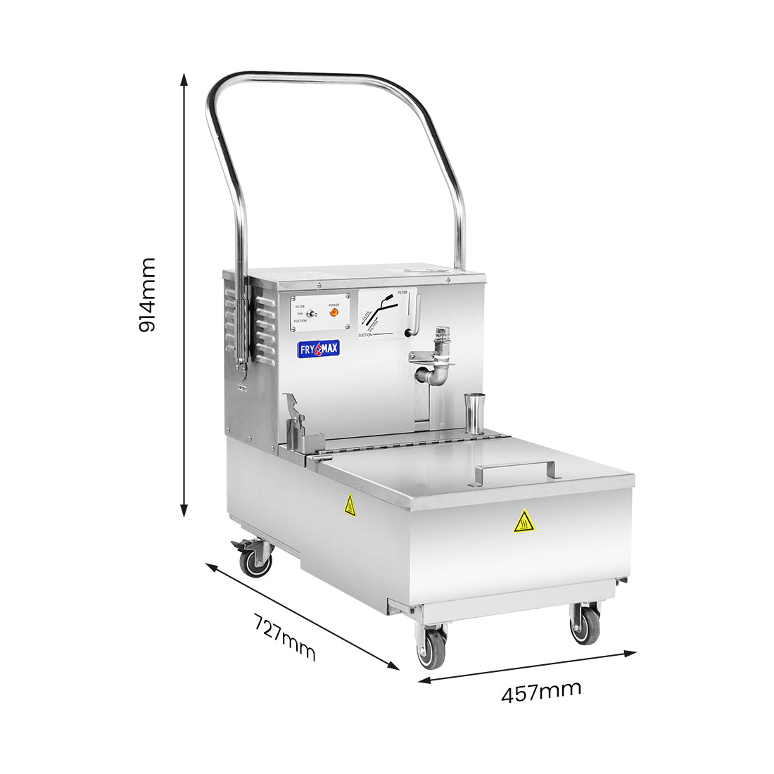 FryMax 42L Electric Oil Filter Machine EOF-42