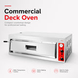 BakerMax Black Panther Electric Pizza Deck Oven - EP-1-1-SDE