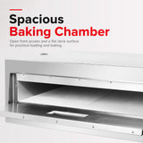 BakerMax Black Panther Electric Pizza Deck Oven - EP-1-1-SDE