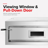 BakerMax Black Panther Electric Pizza Deck Oven - EP-1-1-SDE