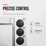 BakerMax Compact Countertop Single Deck Electric Pizza Oven - EP-1T