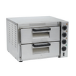 BakerMax Compact Countertop Double Deck Electric Pizza Oven EP-2T