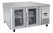 Glass 2 Door Cooling Fridge Table 1360mm EPF3721