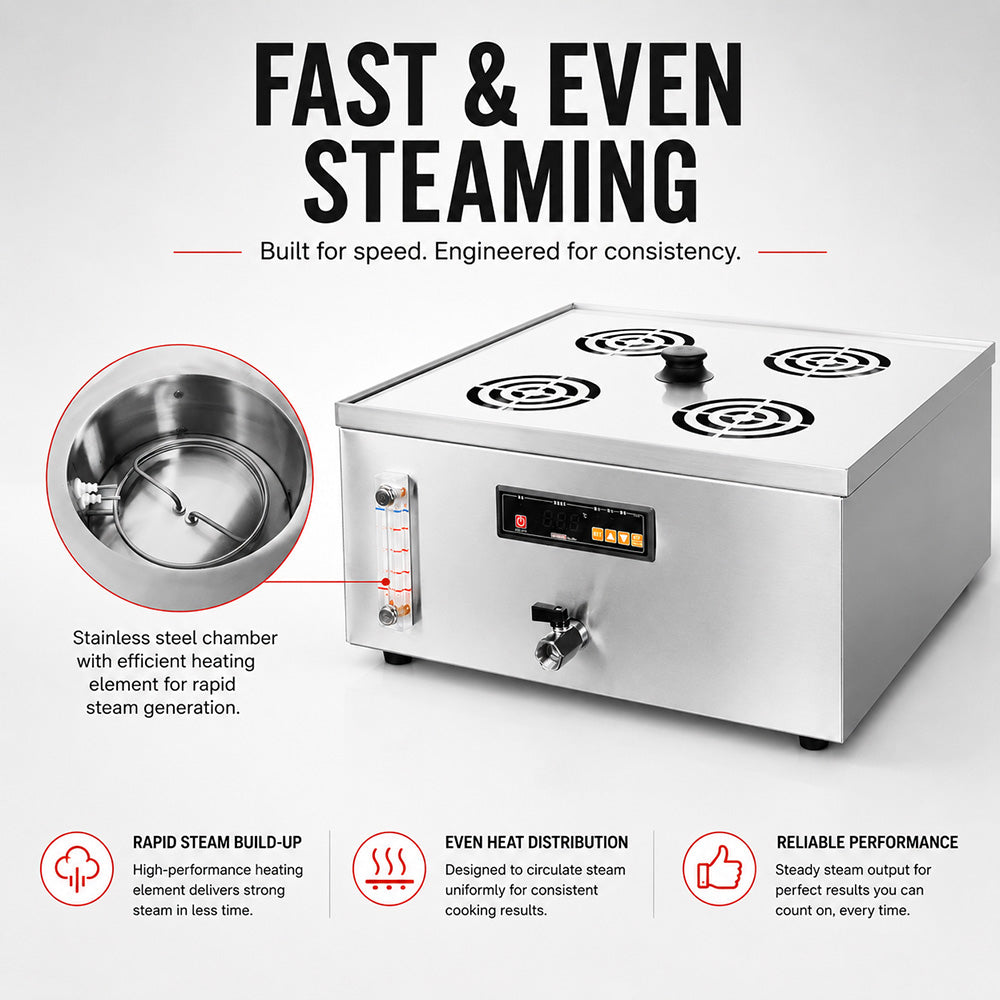 Benchstar Electric Steamer - ES-4SM